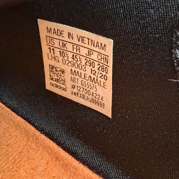 adidas Black and Orange Athletic Shoes - Picture 10 of 10